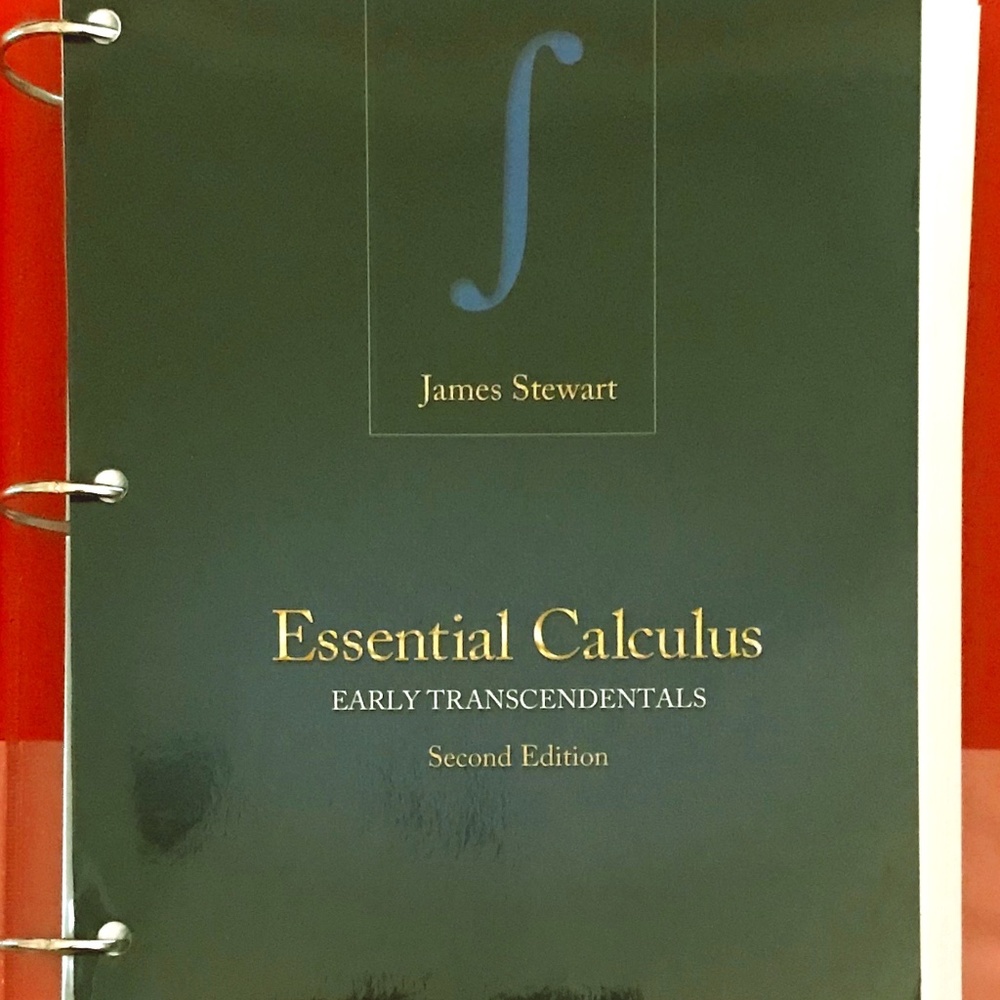 Essential Calculus Textbook